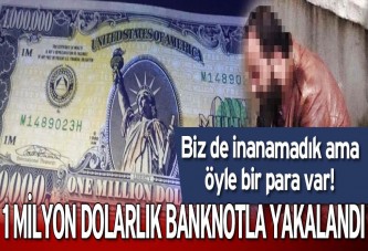 1 milyon dolarlık banknot ele geçirildi