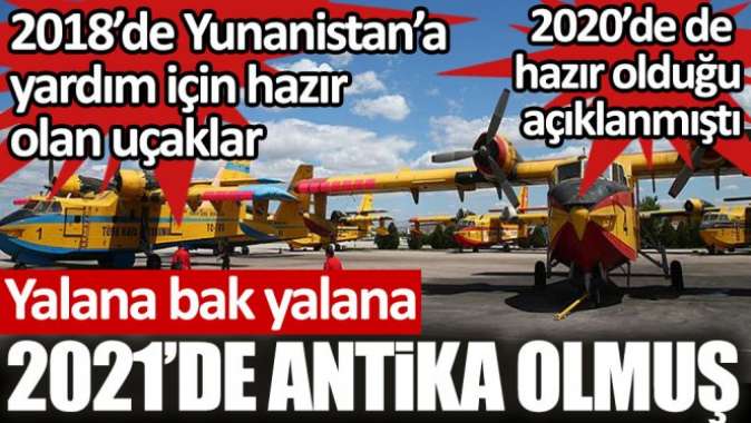 2018 ve 2020de hazır olan uçaklar 2021de antika olmuş