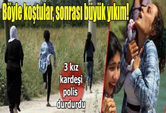 3 kız kardeşten en acı koşu