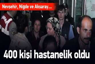 394 öğrenci ve 3 öğretmen zehirlendi