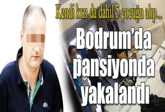 5 çocukla kaçacaktı