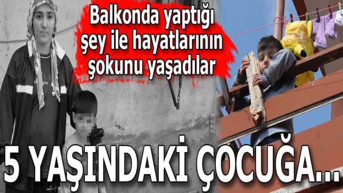 5 yaşındaki çocuğun ailesine büyük şok!