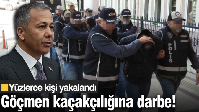 51 ilde göçmen kaçakçılarına operasyon