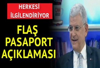 AB Bakanı Bozkır'dan çok önemli pasaport açıklaması