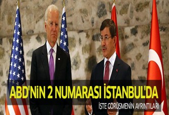 ABD Başkan Yardımcısı Biden Türkiye'de