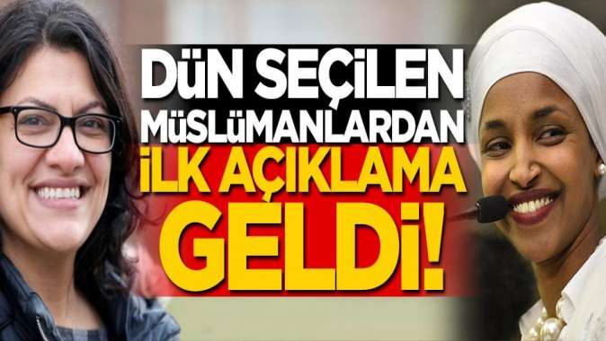 ABD’de seçilen Müslüman siyasetçilerden ilk açıklama!