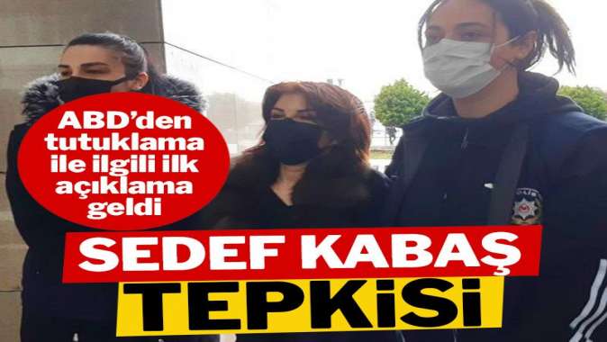 ABD’den Türkiye’ye “Sedef Kabaş” tepkisi