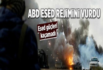 ABD, Esed rejimini vurdu.