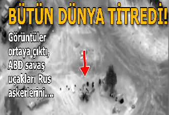 ABD hava saldırısının görüntüleri yayınlandı! Ortalık karışacak