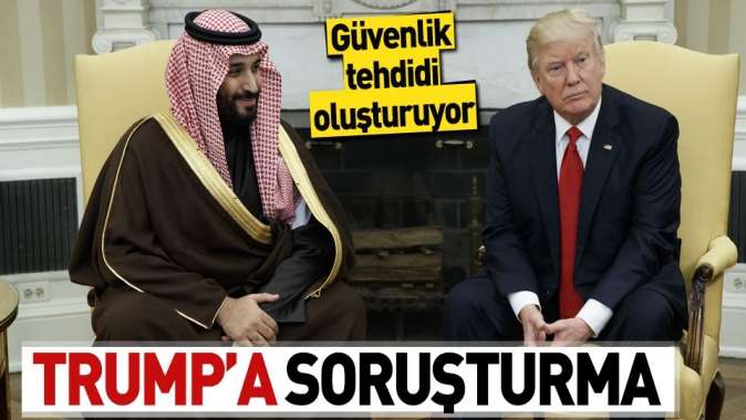 ABD Kongresinden Trumpa soruşturma.