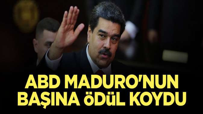 ABD Maduro için ödül koydu