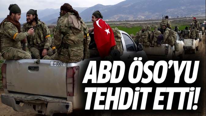 ABD ÖSOyu tehdit etti!