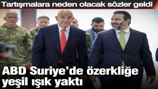 ABD Suriye’de özerkliğe yeşil ışık yaktı: Tartışmalara neden olacak sözler geldi