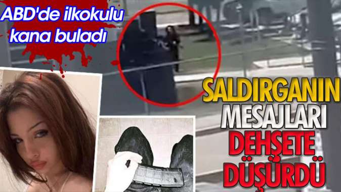 ABDde ilkokulu kana buladı... Saldırganın mesajları dehşete düşürdü