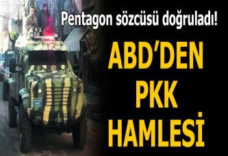 ABD'den PKK'nın Suriye kolu PYD'ye zırhlı araç