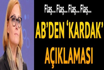 AB'den 'Kardak' açıklaması