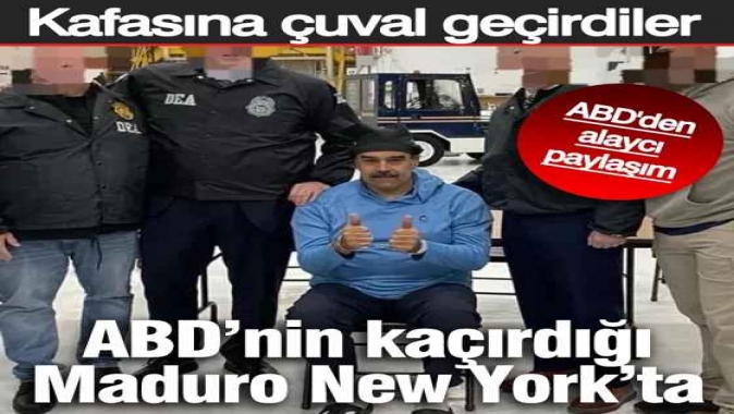 ABD'nin kaçırdığı Maduro New York'a getirildi