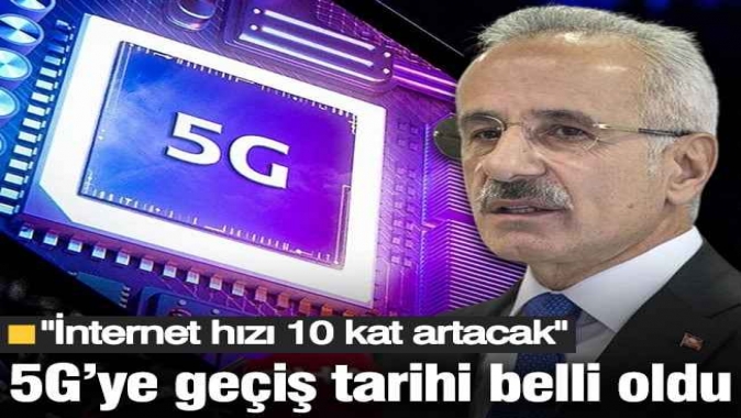 Abdulkadir Uraloğlu 5G'ye geçiş tarihini duyurdu!
