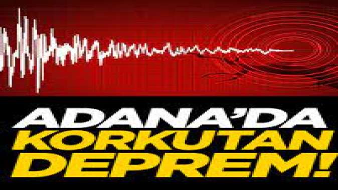 Adana’da 3.9 büyüklüğünde deprem! Son depremler…