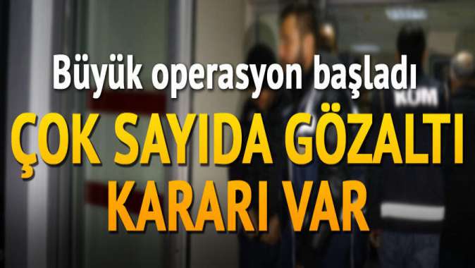 Adana merkezli 3 ilde FETÖ operasyonu: 26 gözaltı kararı