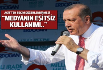 AGİT'ten seçim değerlendirmesi: Medyanın eşitsiz kullanımı...