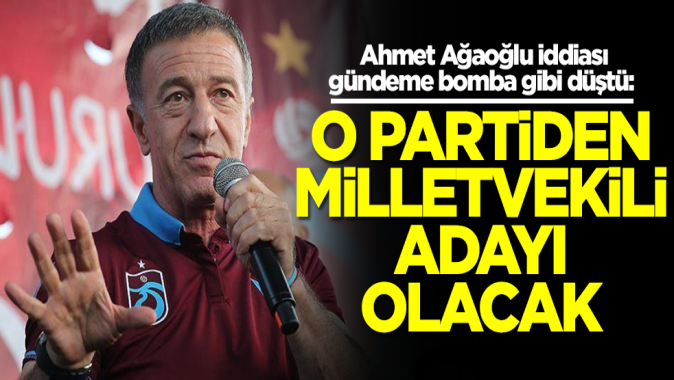 Ahmet Ağaoğlu iddiası gündeme bomba gibi düştü: O partiden milletvekili adayı olacak