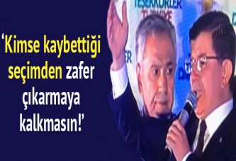 Ahmet Davutoğlu'nun balkon konuşması