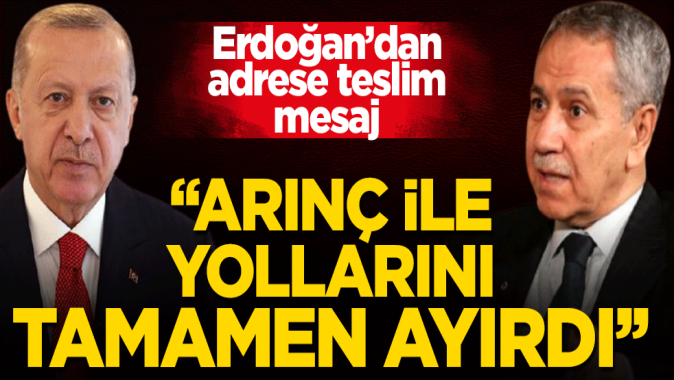 Ahmet Hakan yazdı: Erdoğan Arınç ile yollarını tamamen ayırdı
