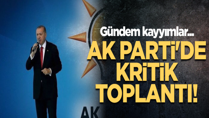 AK Partide kritik toplantı! Gündem kayyımlar...