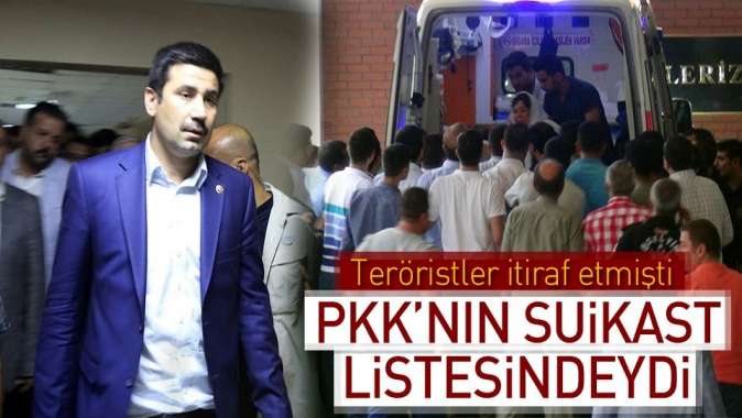 AK Partili Yıldız, PKKnın suikast listesindeydi.