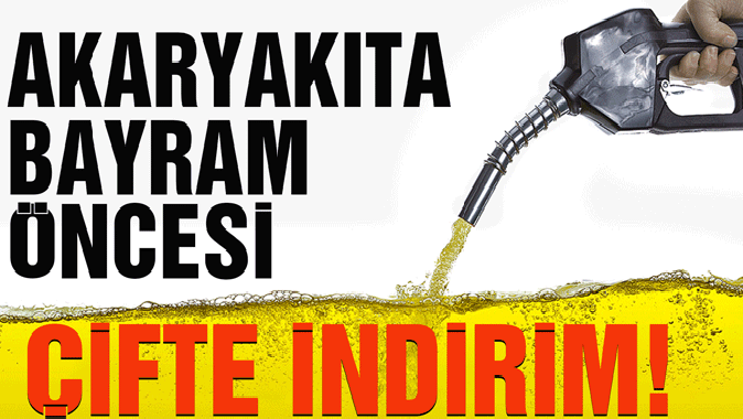 Akaryakıta indirim geliyor!