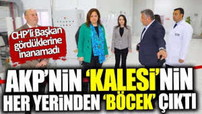 AKP’nin ‘kalesi’nin her yerinden ‘böcek’ çıktı! CHP’li başkan gördüklerine inanamadı