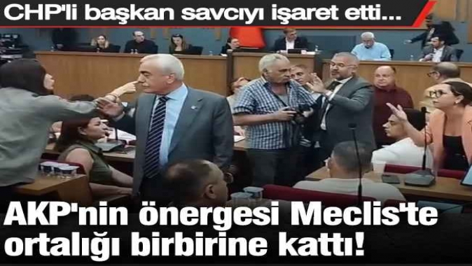 AKP'nin önergesi Meclis'te ortalığı birbirine kattı! CHP'li başkan savcıyı işaret etti...