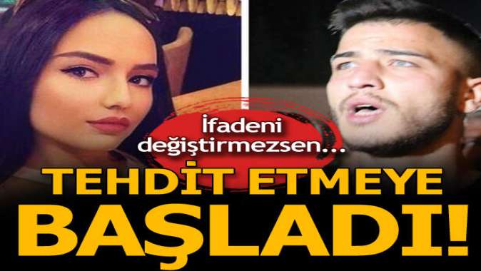 Aleyna Çakırın ev arkadaşına tehdit! İfadeni değiştirmezsen...