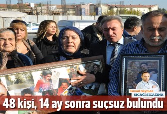 Ali İsmail için yürüyen 48 kişi 14 ay sonra suçsuz bulundu