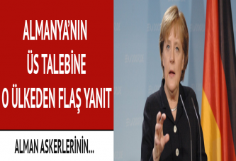 Alman askerlerinin Ürdün'e taşınması konusunda Ürdün'den destek sözü geldi