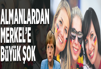 Almanlar Merkel’i dinlemedi.