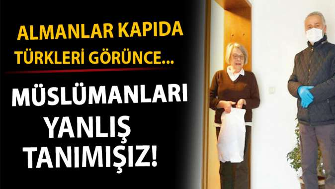 Almanlar şaştı kaldı: Müslümanları yanlış tanımışız