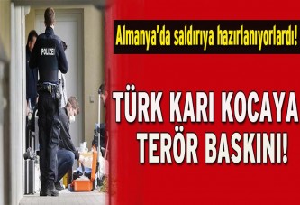 Almanya’da Türk çifte terör baskını!