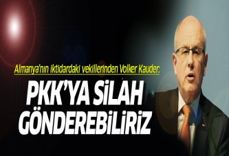 Almanya: PKK'ya silah gönderebiliriz