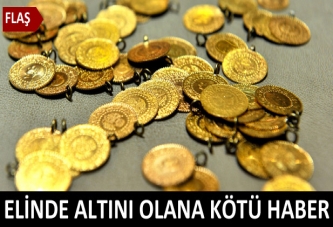 Altın fiyatları çakıldı