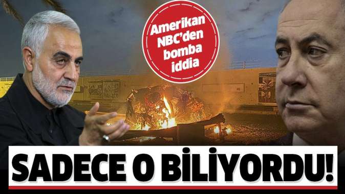Amerikan NBC: Süleymani suikastına İsrail istihbaratı yardım etti