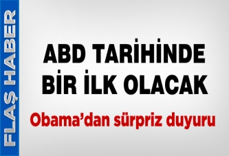 Amerikan tarihinde bir ilk olacak