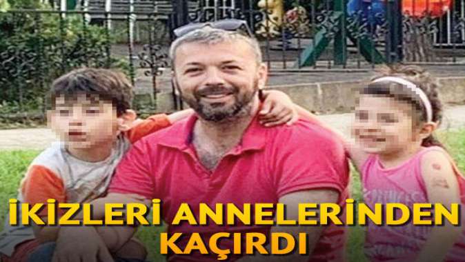 Annelerinden ikizlerini kaçırdı