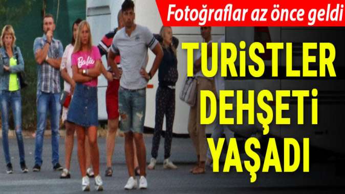 Antalyada turistleri taşıyan midibüse TIR çarptı: Çok sayıda yaralı