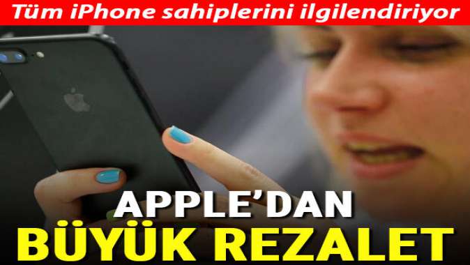 Apple özür diledi! Herkesi dinlemişler