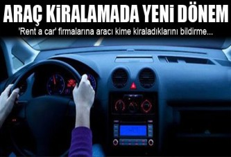 Araç Kiralamada Yeni Dönem