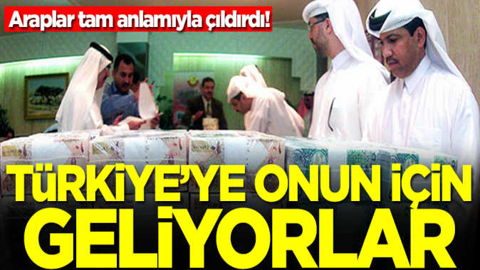 Araplar tam anlamıyla çıldırdı! Türkiyeye onun için geliyorlar