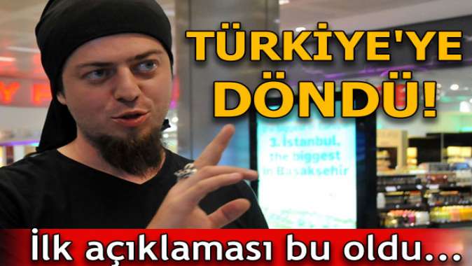 Aref Türkiyeye döndü!