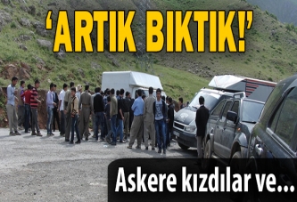 Artık bıktık!